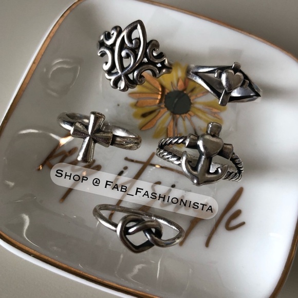 James Avery 4 piece Ring Bundle sterling silver - Picture 4 of 4